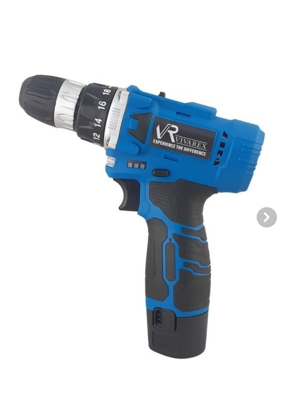 مجموعه 28 عددی دریل شارژی ویوارس دو باطری با لوازم مدل VR12v-2A