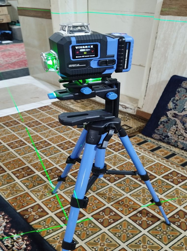 تراز لیزری ویوارکس مدل VR1604-L2 ۴ بعدی ۱۶ خط ۳۶۰ درجه نور سبز
